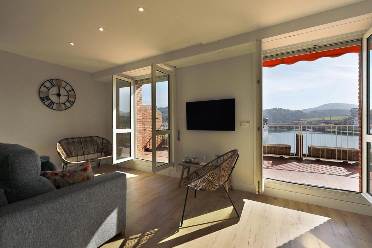 Ferienwohnung Xatetto Etxea Ocean View Zumaia Exterior foto